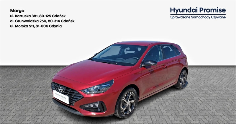 Hyundai I30 cena 79900 przebieg: 14000, rok produkcji 2022 z Szczekociny małe 232